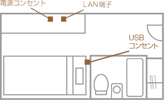 客室間取り図